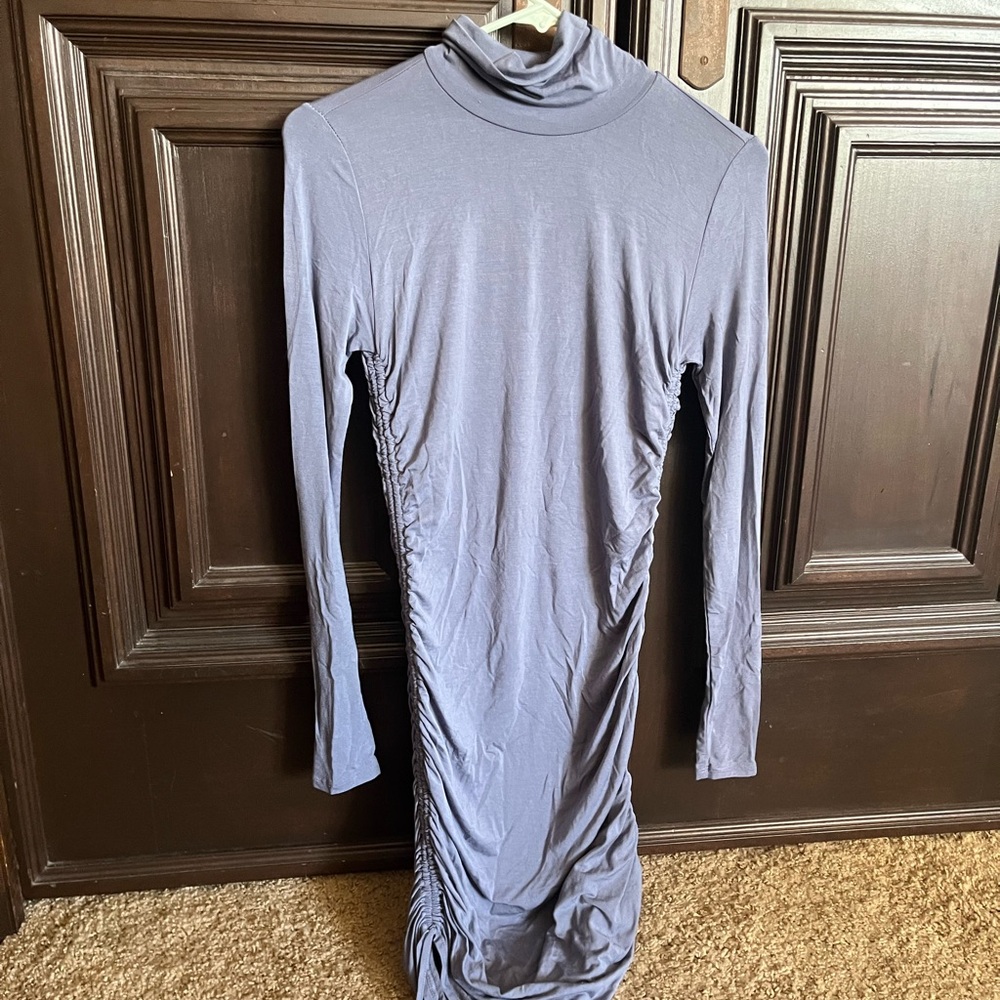 Medium Forever 21 Bodycon Dress (Light Blue)